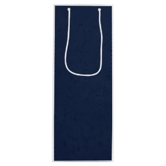 Solide marineblaue Weingeschenktasche Geschenktüte Für Weinflaschen