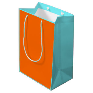 solide Neonfarben Mittlere Geschenktüte