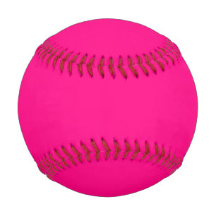 Solide Rose tief rosa Baseball