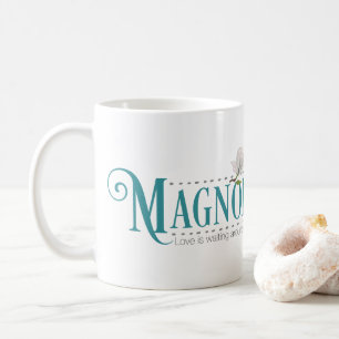 Solide Tasse der Magnolie (neues Logo)