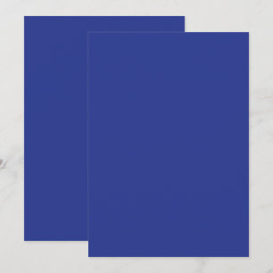 Solide tiefblaue Kulisse Kühnes minimalistisches Feiertagskarte