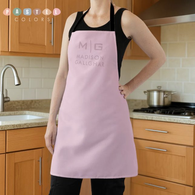 Solide weiche Lichtpastell-Orchideen-Rosa-Farbe Schürze (Solid Soft Light Pastel Orchid Pink Color Apron
)