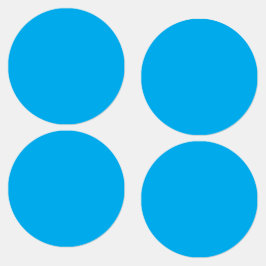 Solider Cyan-Blauer Hintergrund Etiketten