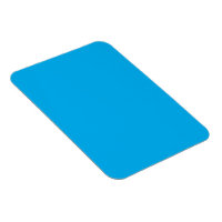 Solider Cyan-Blauer Hintergrund | Minimalistischer