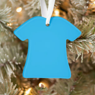 Solider Cyan-Blauer Hintergrund Minimalistischer Ornament