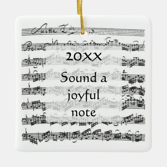 Solider froher Anmerkung Bach Keramikornament (Vorderseite)