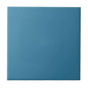 Solides Astralblau Fliese