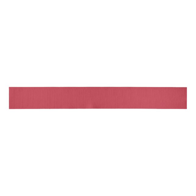 Solides rotes Icon-Band Ripsband (Vorderseite)