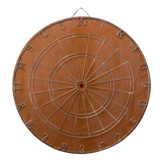 Solides Tangerine Dartscheibe (vorne)