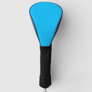 Solides Tiefes Himmelblau Modern Stylisch Golf Headcover