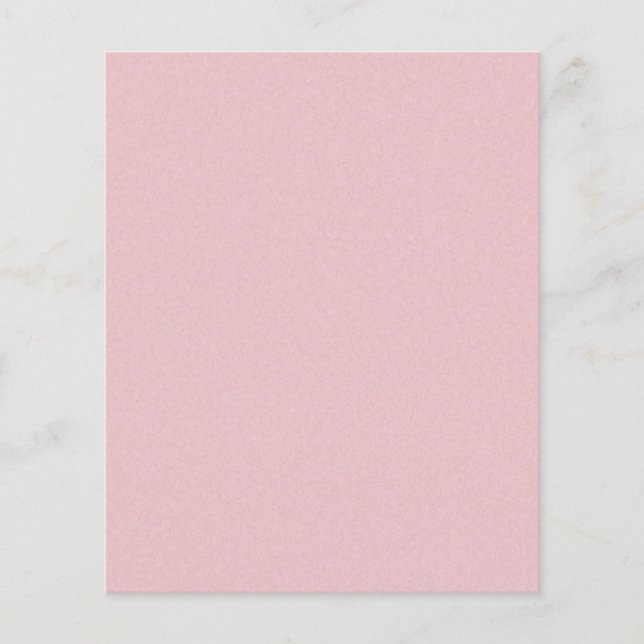 solidf SOLID LIGHT PINK FARBE BACKGRUND WALLPAPPE Flyer (Vorne)