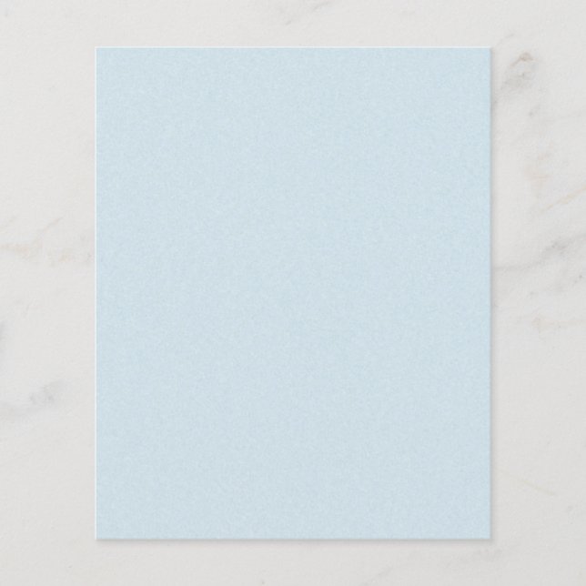SOLIDR LIGHT BABY BLUE SOLID FARBE HINTERGRUND WAL FLYER (Vorne)