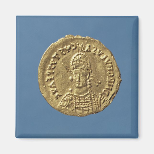 Solidus of Romulus Augustulus Magnet (Vorne)