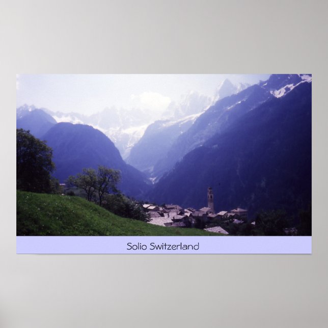 Solio Schweiz Poster (Vorne)