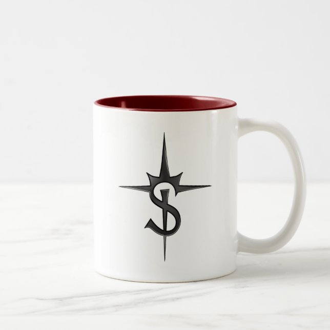 Solis Invicti Blut-Trinker-Tasse Zweifarbige Tasse (Rechts)