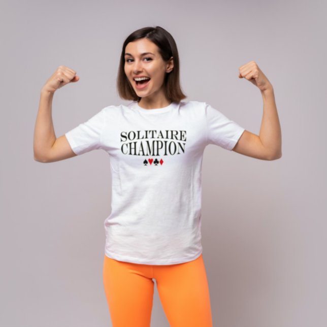 Solitaire Champion T-Shirt (Von Creator hochgeladen)