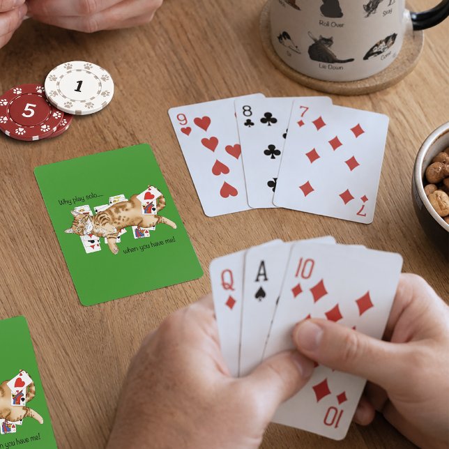 Solitaire Game Cards Cat Spielkarten (Von Creator hochgeladen)