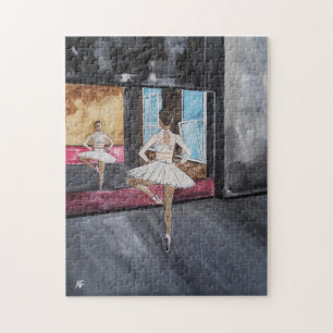 Solitary Grace Gemälde von Alfred Fox Puzzle