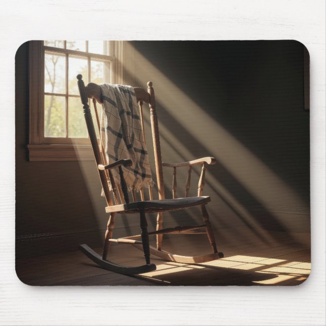 Solitary Rocking Chair Mousepad (Vorne)