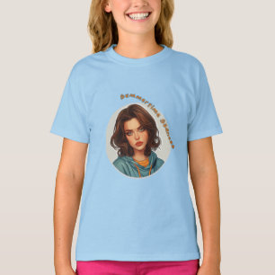 Solitary Summer Melancholy Summer Sad Girl Friend T-Shirt
