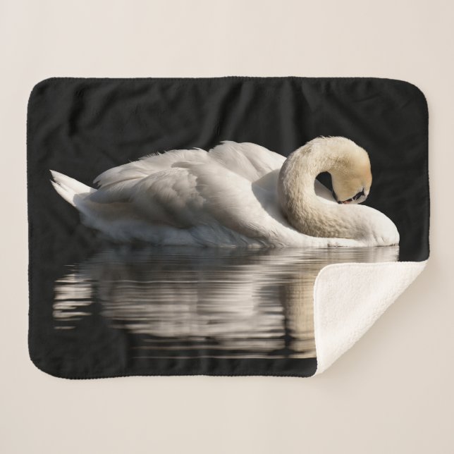 Solitary Swan Sherpadecke (Vorderseite (Horizontal))