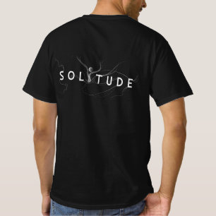 SOLITUDE   Melancholy x Typografie T-Shirt