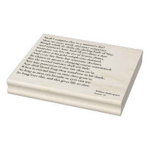 Soll ich thee mit einem Tag des Sommers Gummistempel