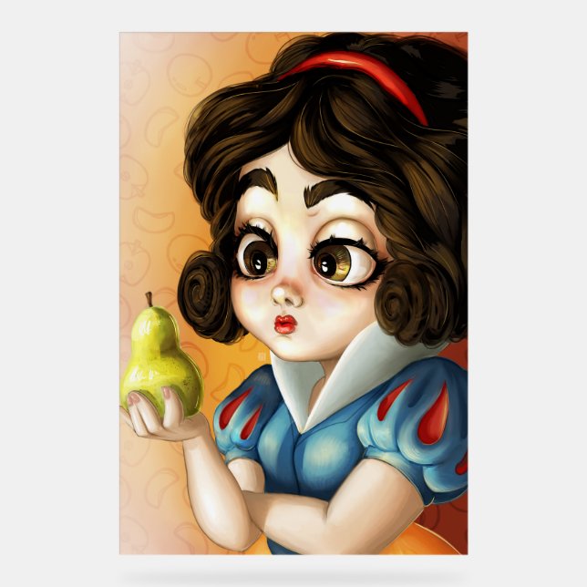 Soll ich zu Birnen wechseln? Acrylschild (Vorderseite)