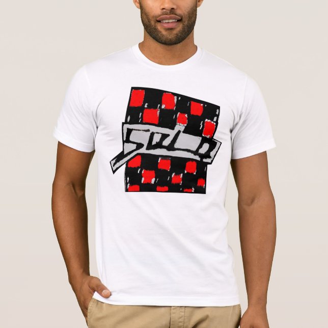 Solo- Checkerd T-Shirt (Vorderseite)
