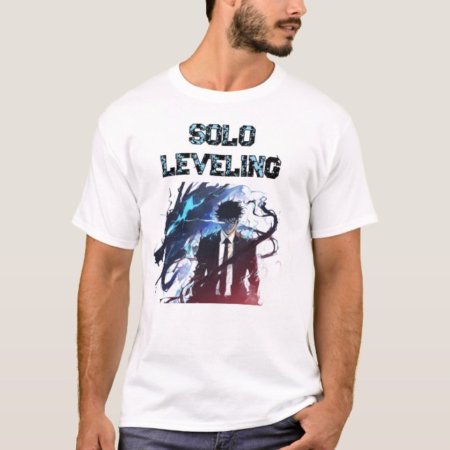 🖤 Solo Leveling T-Shirt | Anime Inspired Design (Vorderseite)