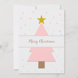 Solo Pink Weihnachtsbaum Toppt mit einem Golden St