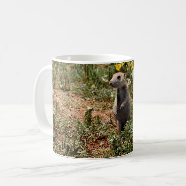 Solo Prairie Hund Kaffeetasse (Vorderseite Links)