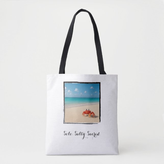 Solo. Salzig. Heilig. - Minimalistischer Strand (Vorderseite)