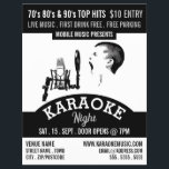 Solo Singer, Karaoke Eventwerbung Flyer<br><div class="desc">Solo Sänger,  Karaoke Event Advertising Flyer von The Business Card Store.</div>
