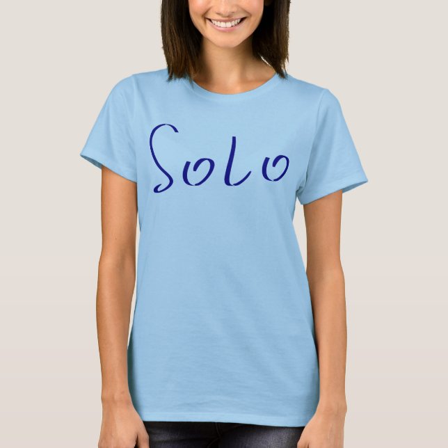 Solo T-Shirt (Vorderseite)