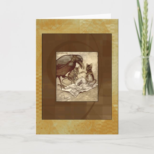 Solomon Crow und Mäusekarten Karte (Vorderseite)