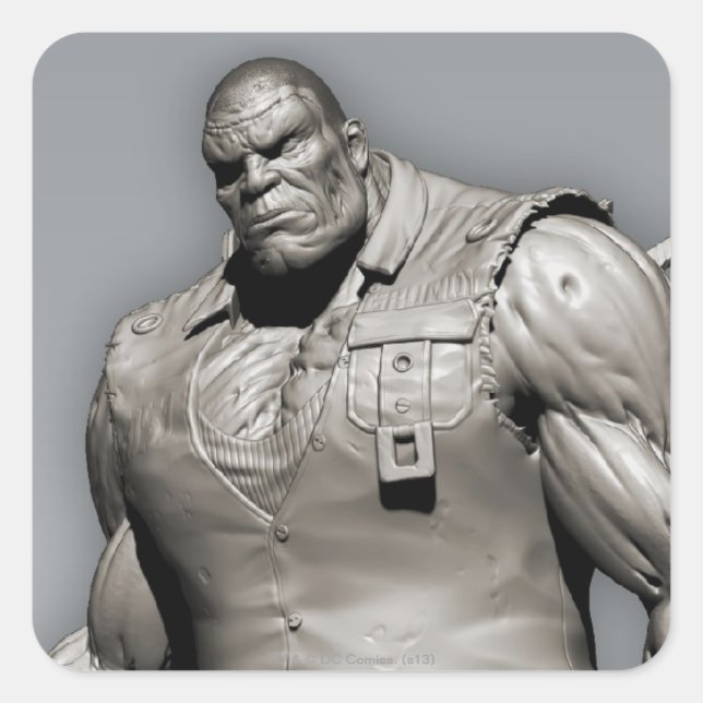 Solomon Grundy Alternate Quadratischer Aufkleber (Vorderseite)