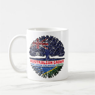Solomon Islands Islander Australien Flagge Kaffeetasse