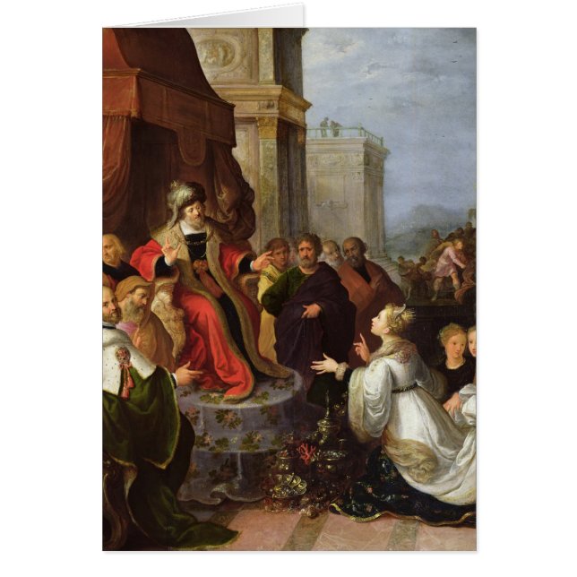 Solomon und die Königin von Sheba (Vorne)