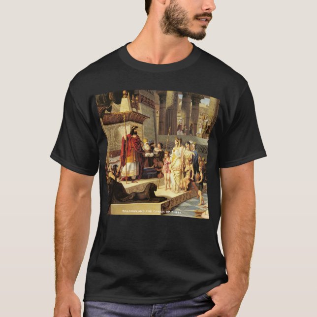 Solomon und die Königin von Sheba - Giovanni De Mi T-Shirt (Vorderseite)