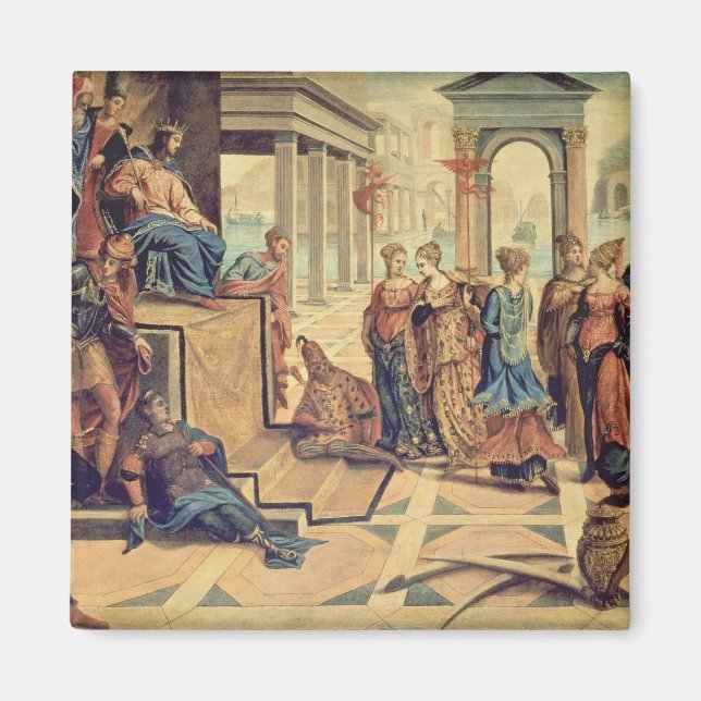 Solomon und die Königin von Sheba Magnet (Vorne)