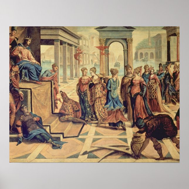 Solomon und die Königin von Sheba Poster (Vorne)