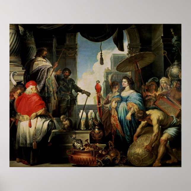 Solomon und die Königin von Sheba Poster (Vorne)