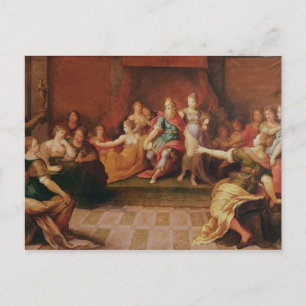 Solomon und seine Frauen Postkarte