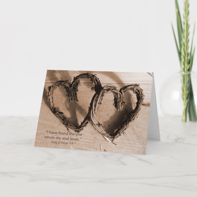 Solomon Verse I Liebe Karte (Vorderseite)