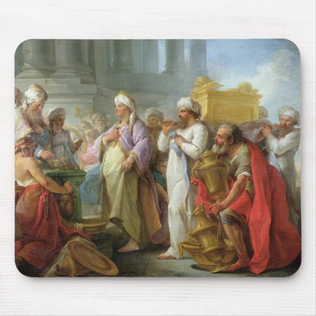 Solomon vor der Arche des Vertrages, 1747 Mousepad (Vorne)