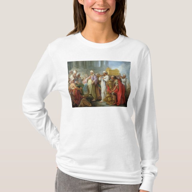 Solomon vor der Arche des Vertrages, 1747 T-Shirt (Vorderseite)