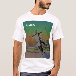 Solorized Skateboardfahrer T-Shirt