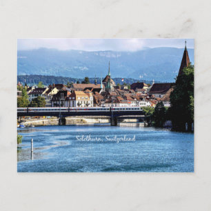 Solothurn, Schweiz landschaftliches Foto Postkarte