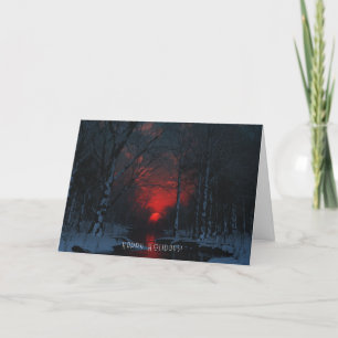 Solstice Christmas Card Feiertagskarte